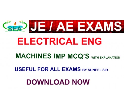 Machines 500 IMP MCQ's with explanation 